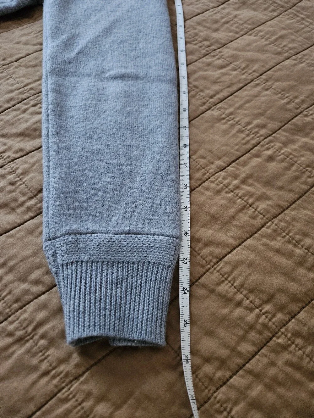 Wool Blend Zipp Up Sweater Size Small From J. Crew